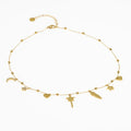 Collier Charms Célestes