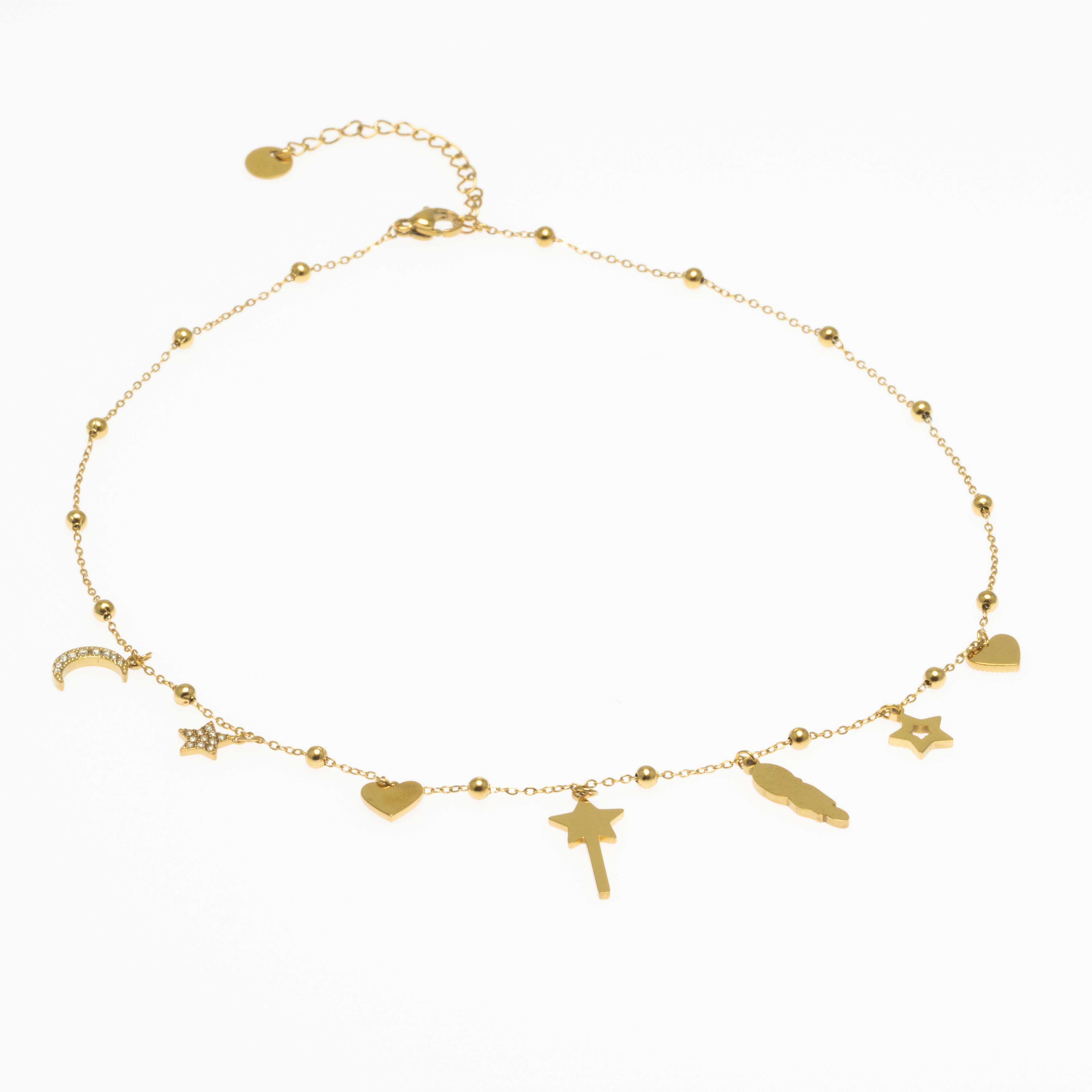 Collier Charms Célestes