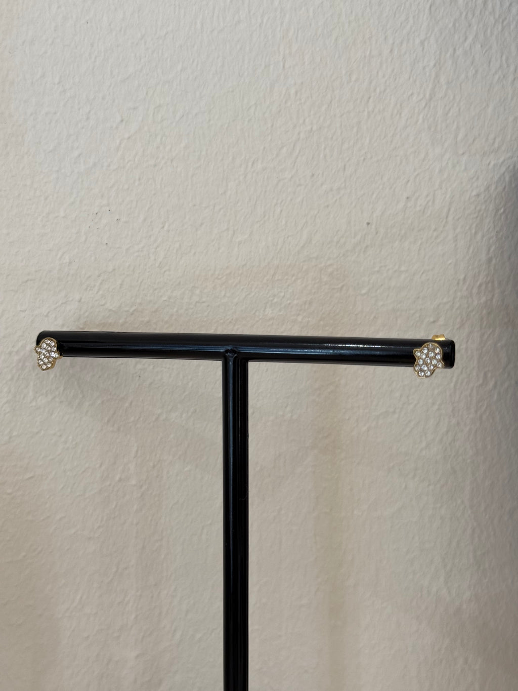 Boucles d'oreille Khamsa Doré