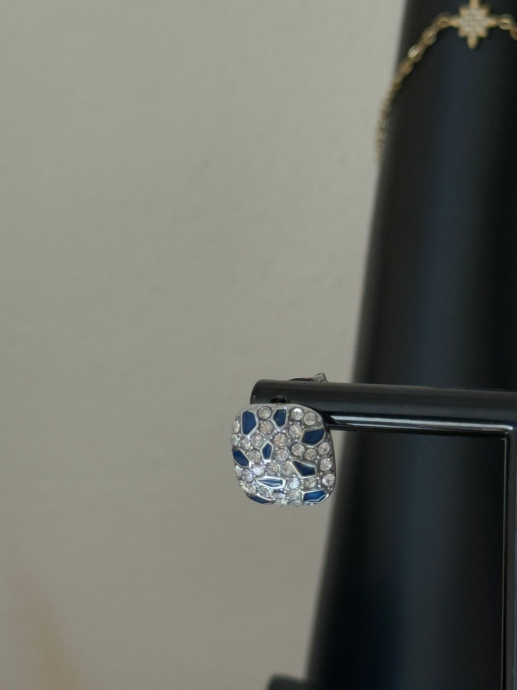 Boucles d’oreilles Bleu Argent