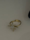 Bague fine Doré Étoile