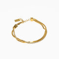 Bracelet Rivière 2-en-1 Doré