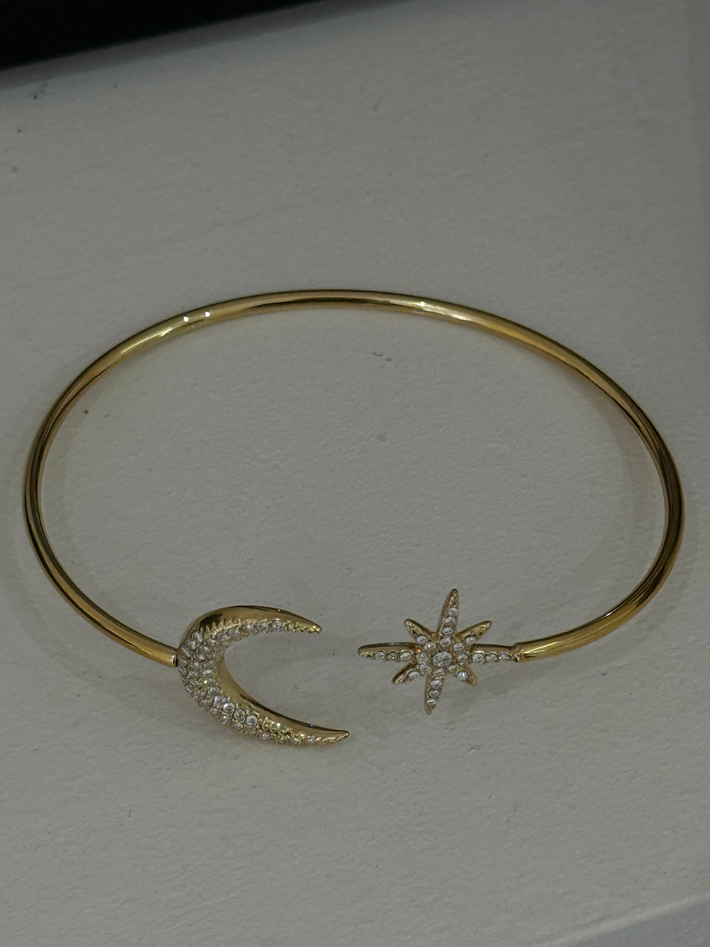 Bracelet Doré Étoile Lune
