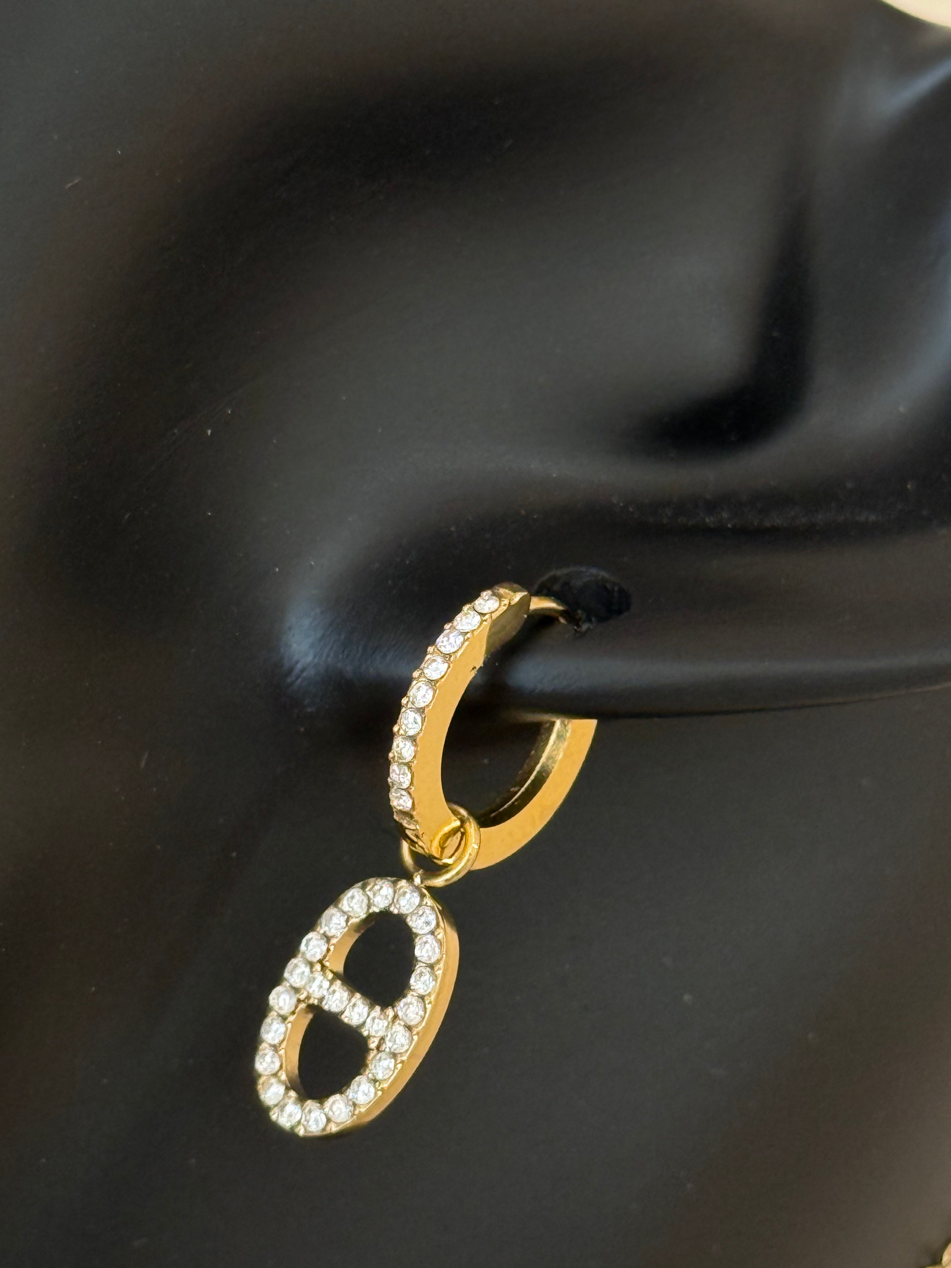 Boucles d’oreilles Maille