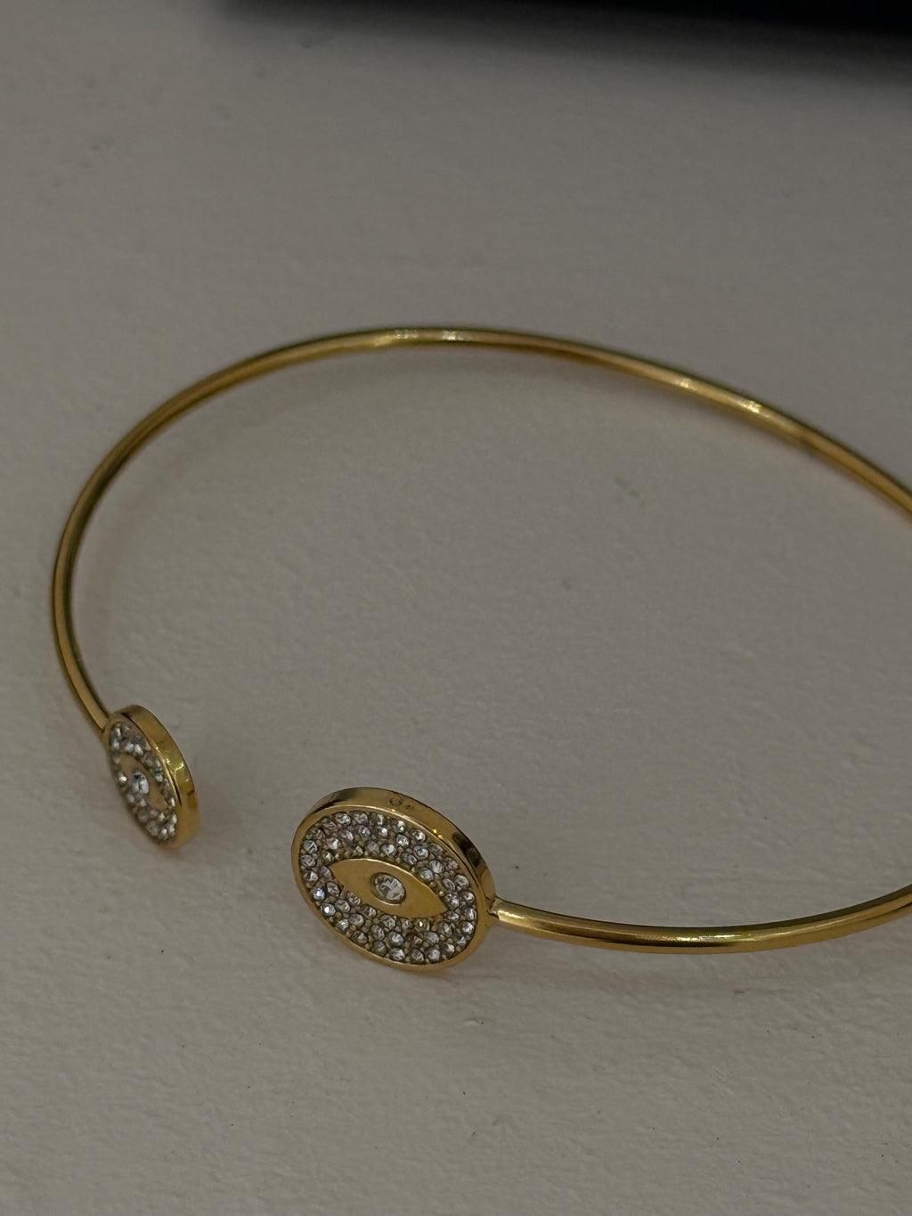 Bracelet Doré rond Œil