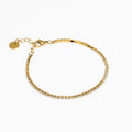 Bracelet Rivière Doré fine