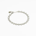 Bracelet Cœurs Blanc Argenté
