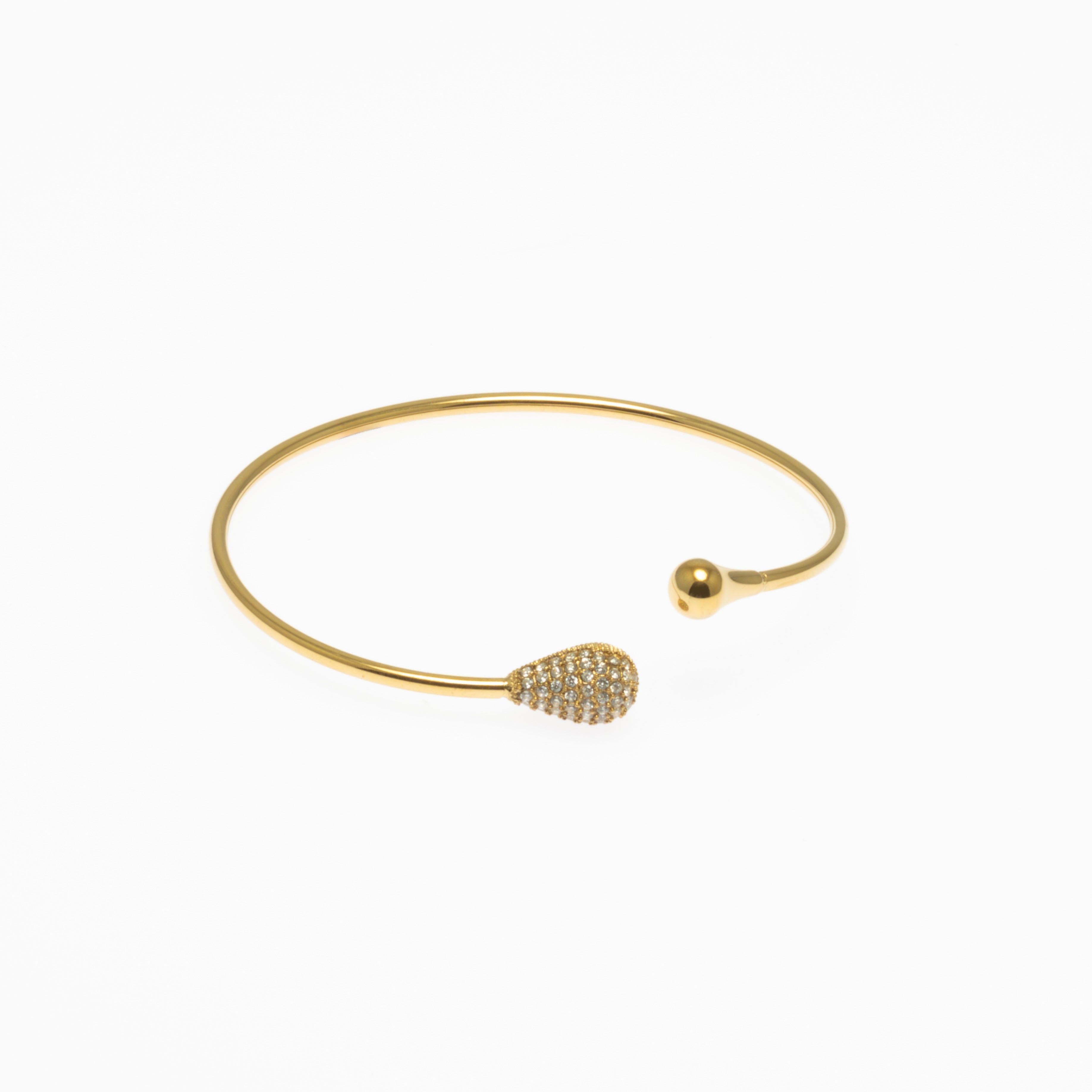 Bracelet Jonc Larme allongée