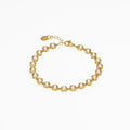 Bracelet Cercle Cristal Doré