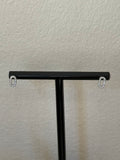 Boucles d'oreille O pierres Argent