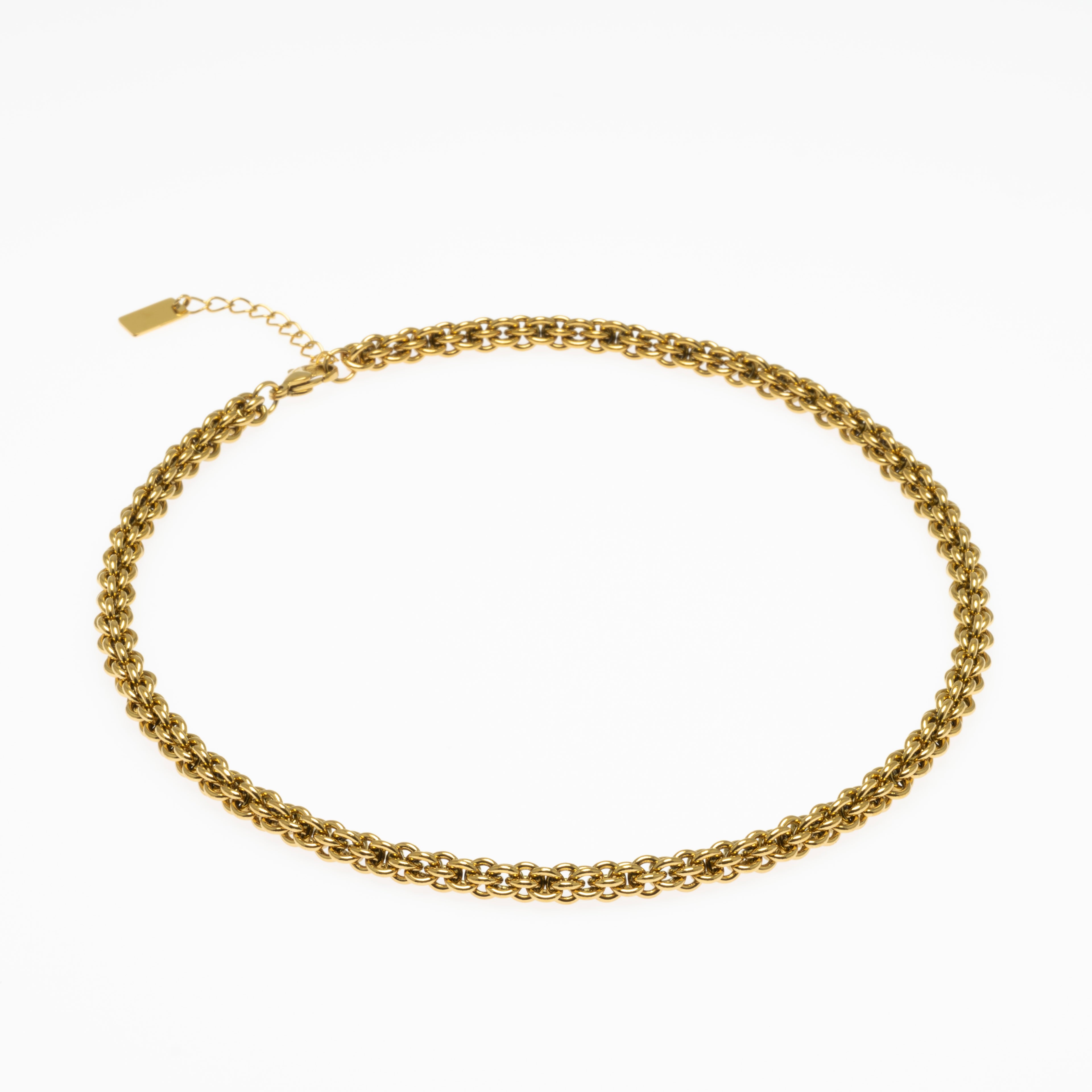Collier Torsadé Doré