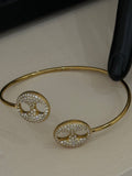 Bracelet Jonc Doré