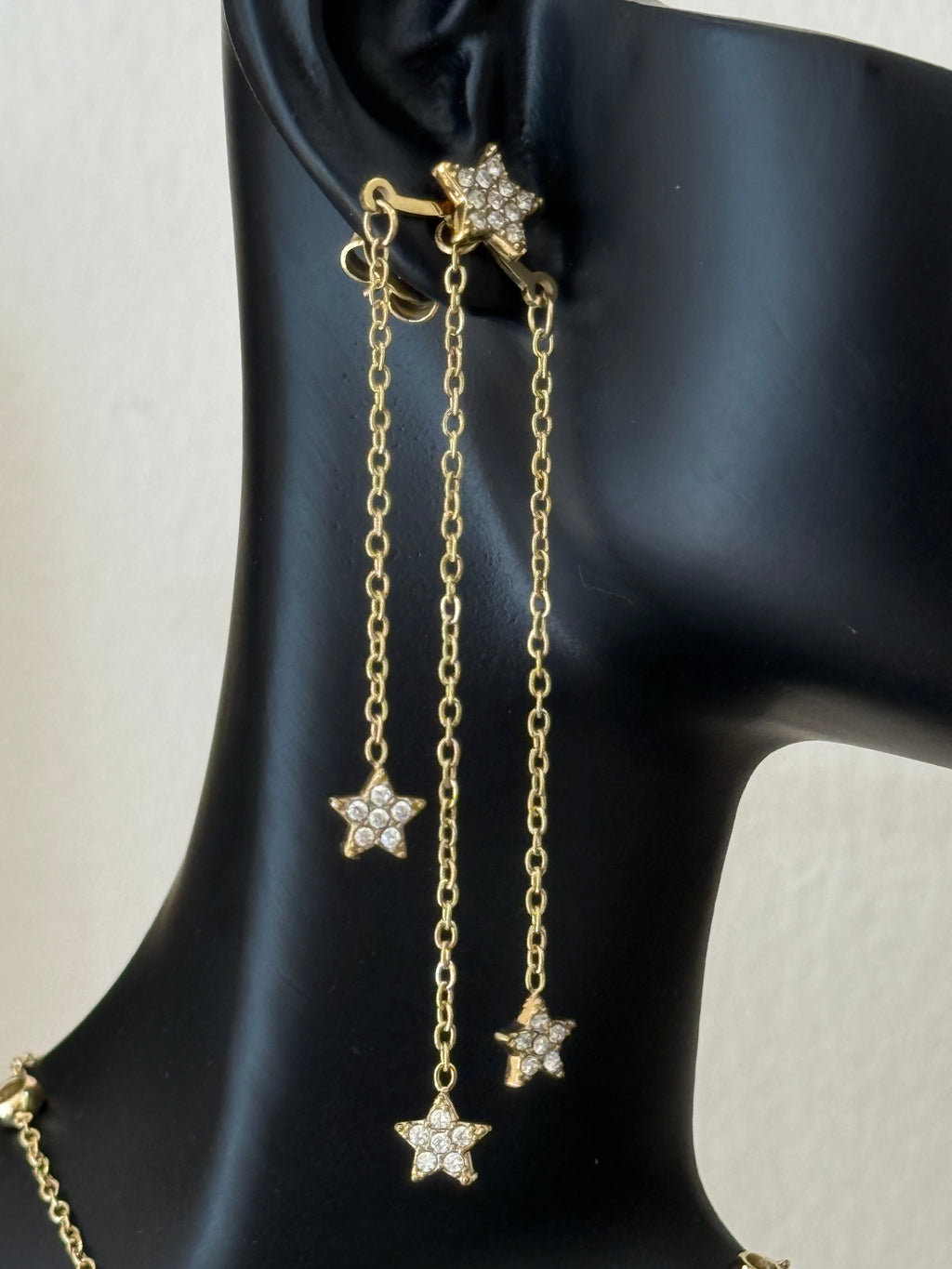 Boucles d’oreilles Étoiles Doré