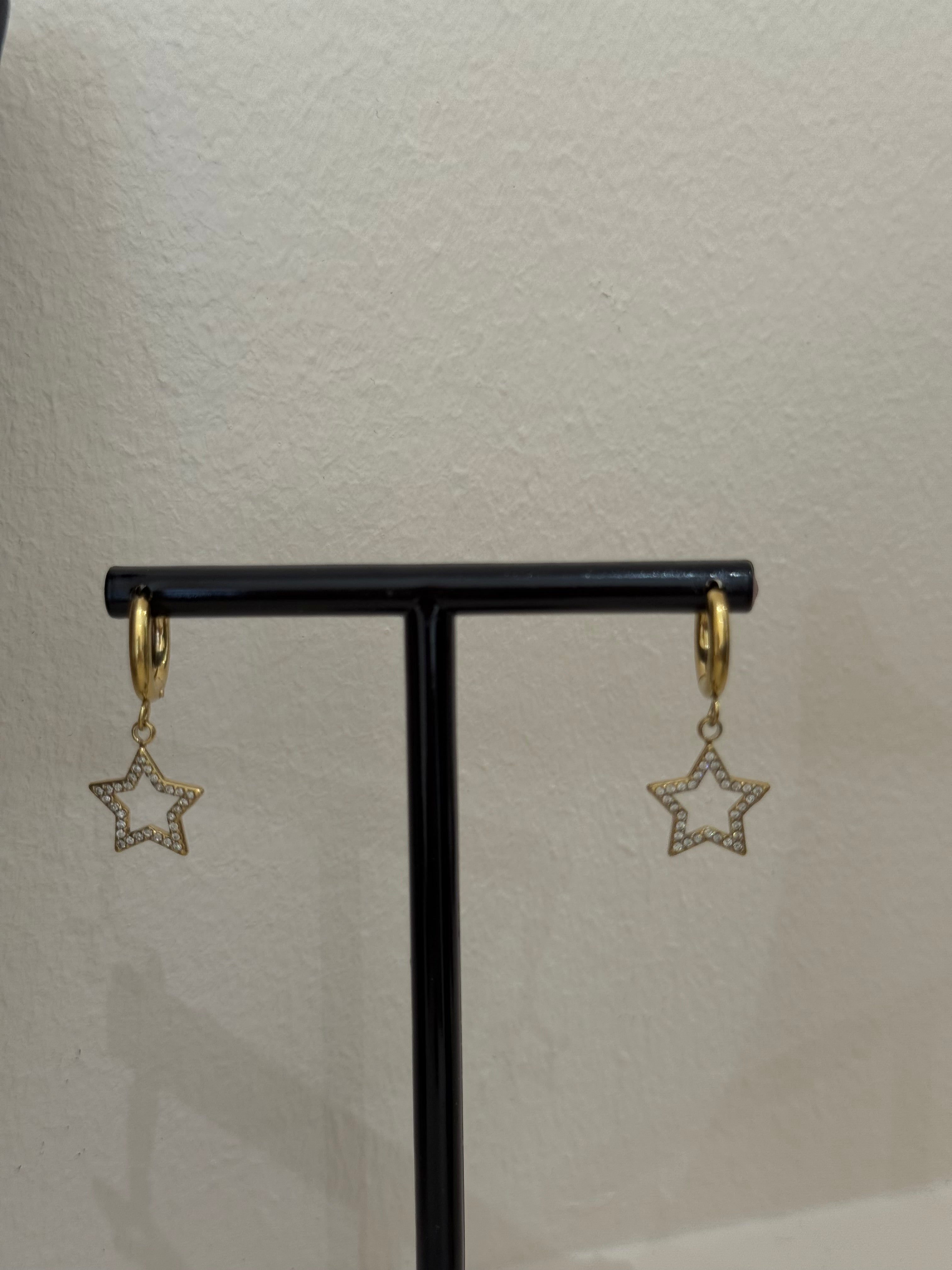 Boucles d'oreille Etoiles
