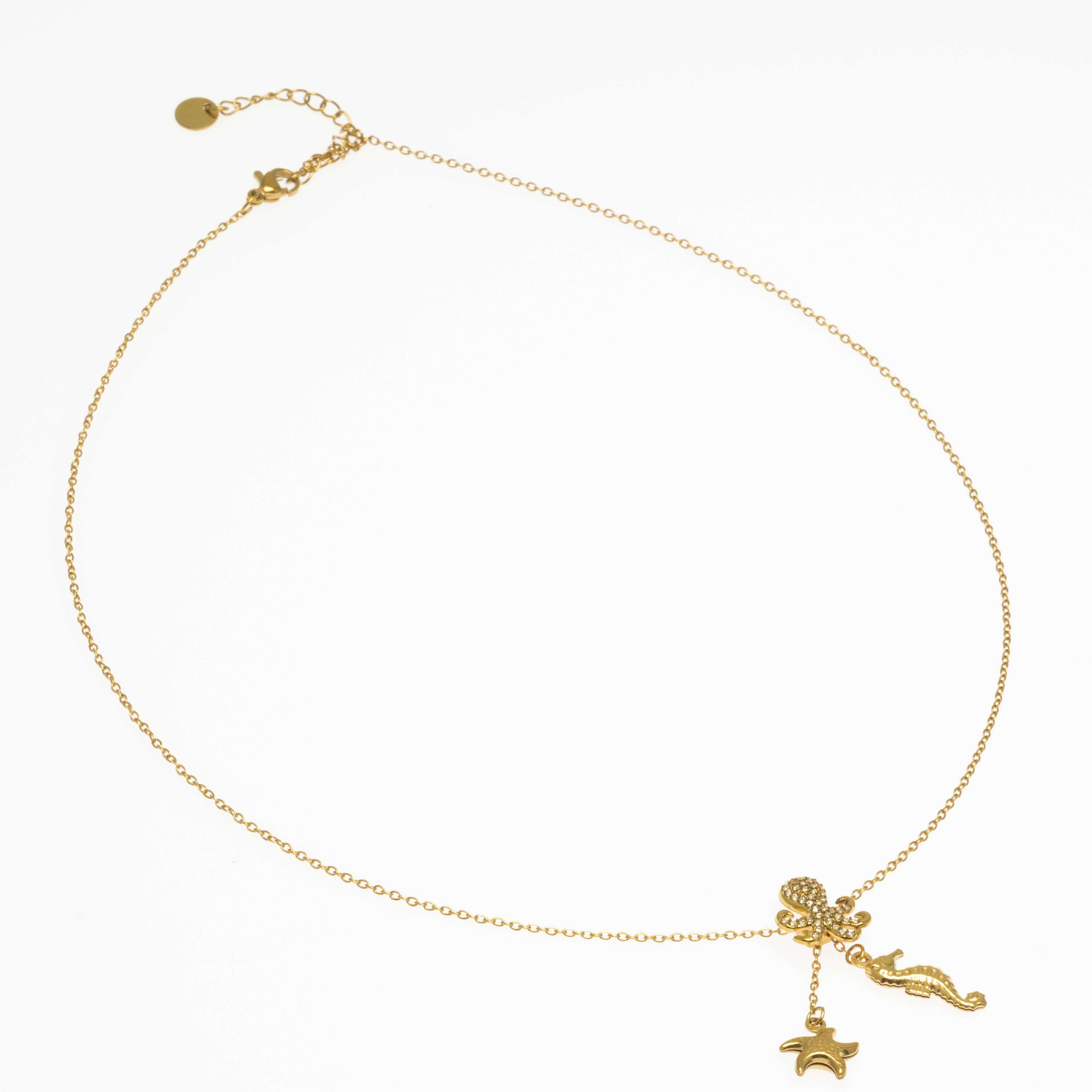 Collier Sea charms