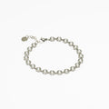 Bracelet Cercle Cristal Argenté