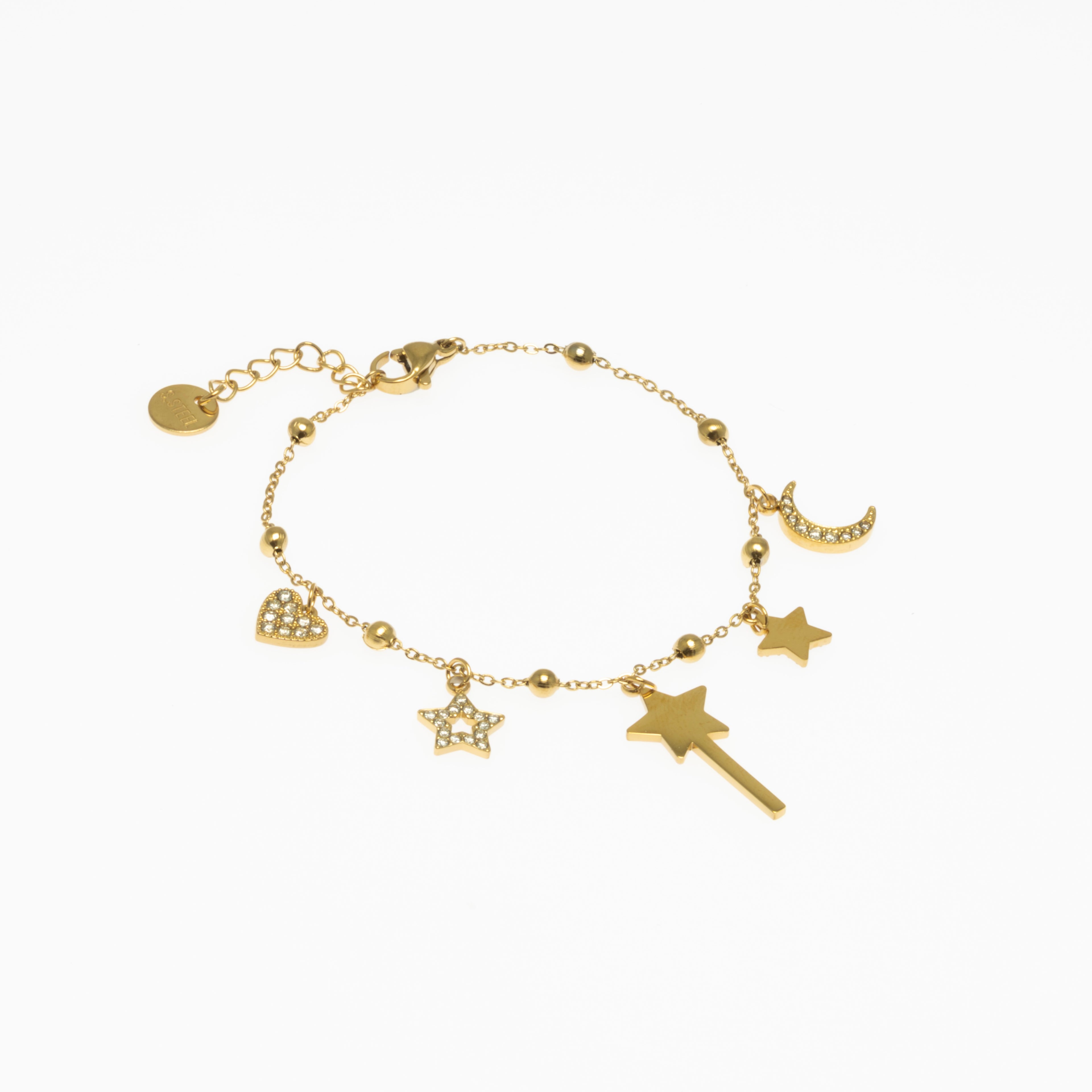 Bracelet Coeur & Étoile