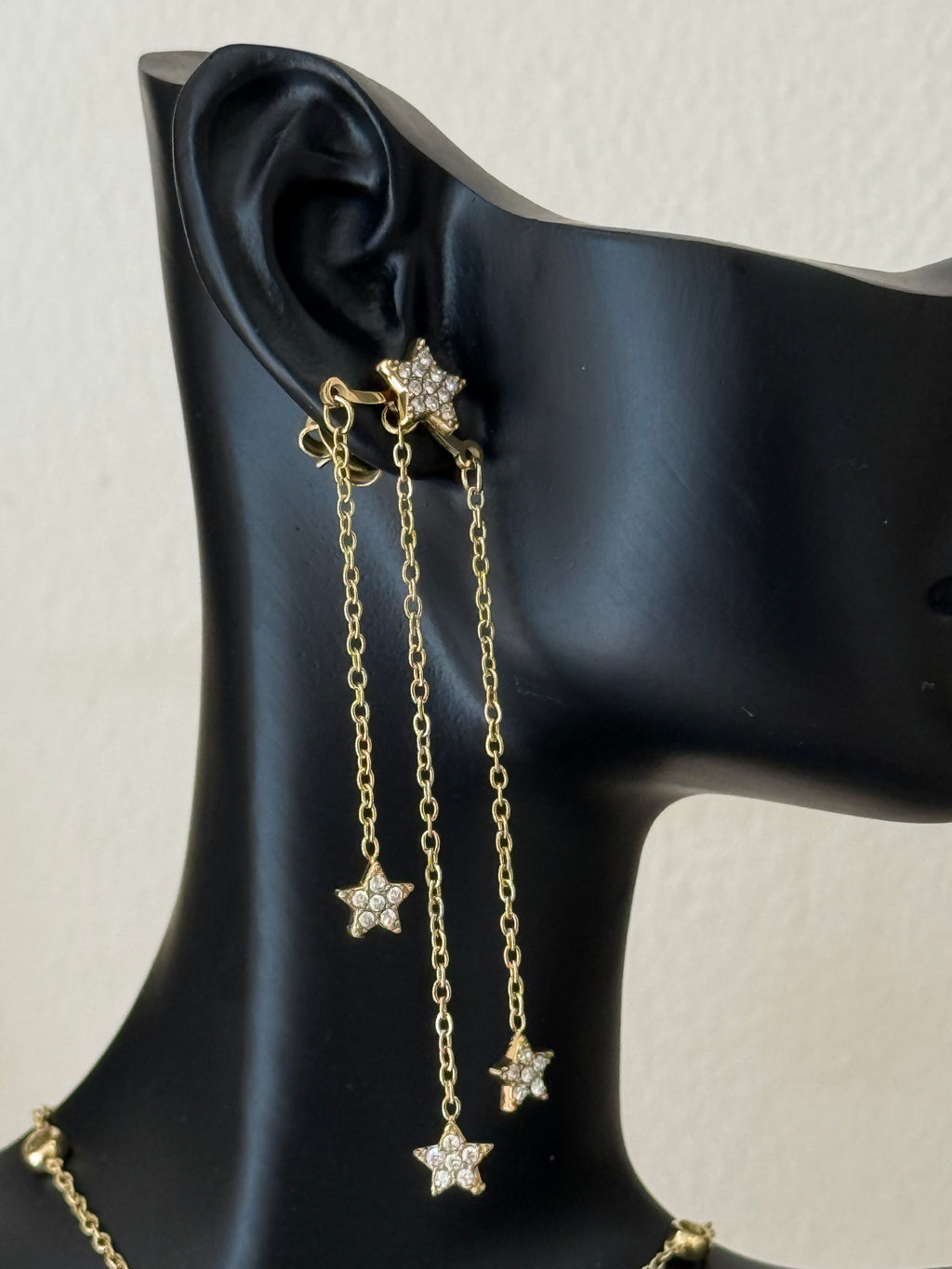 Boucles d’oreilles Étoiles Doré