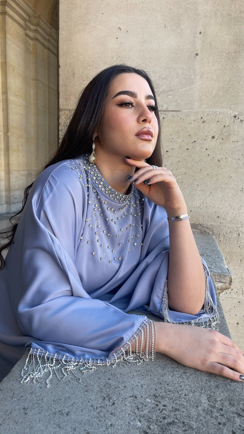 Abaya blue 🦋