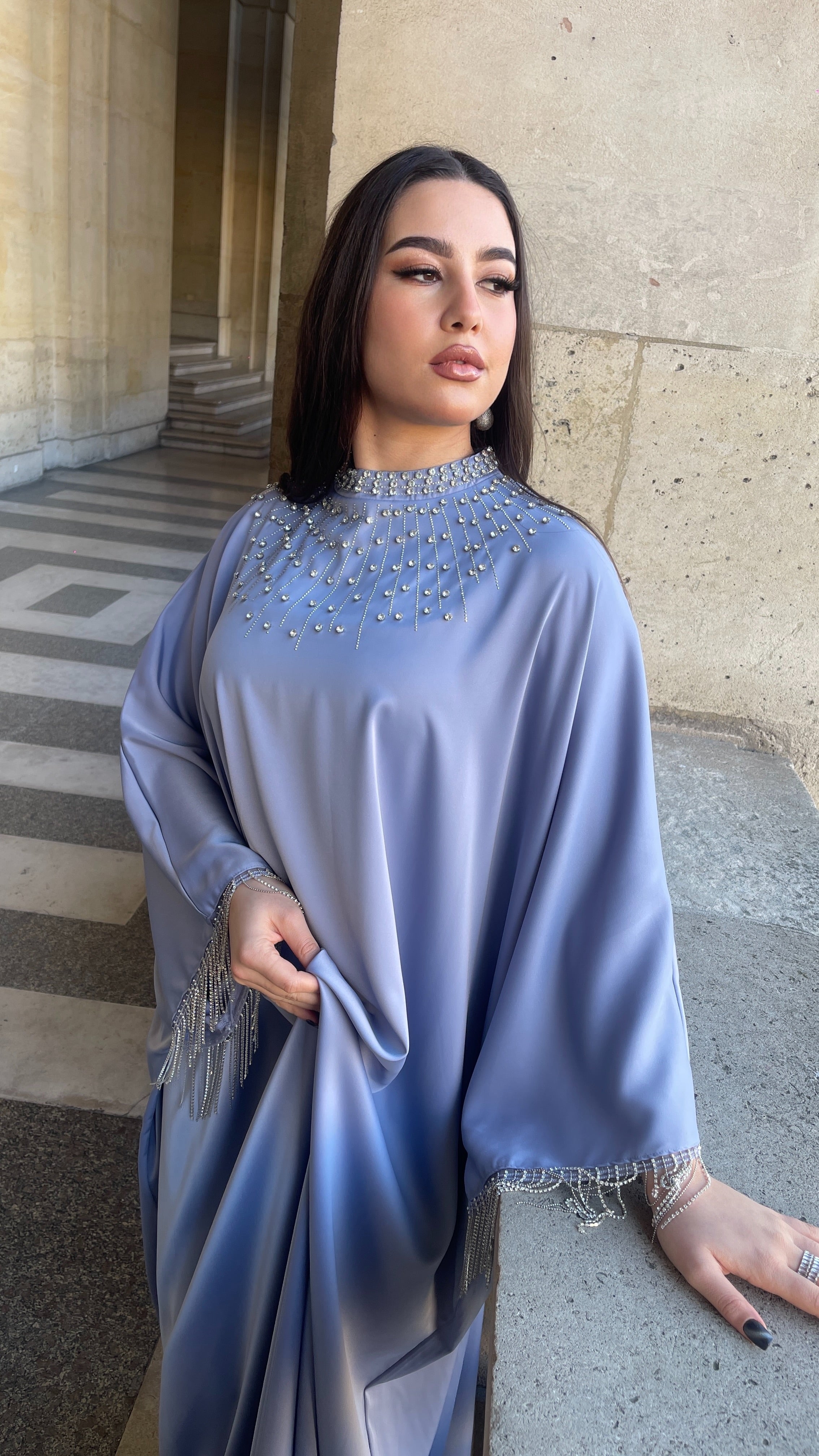 Abaya blue 🦋