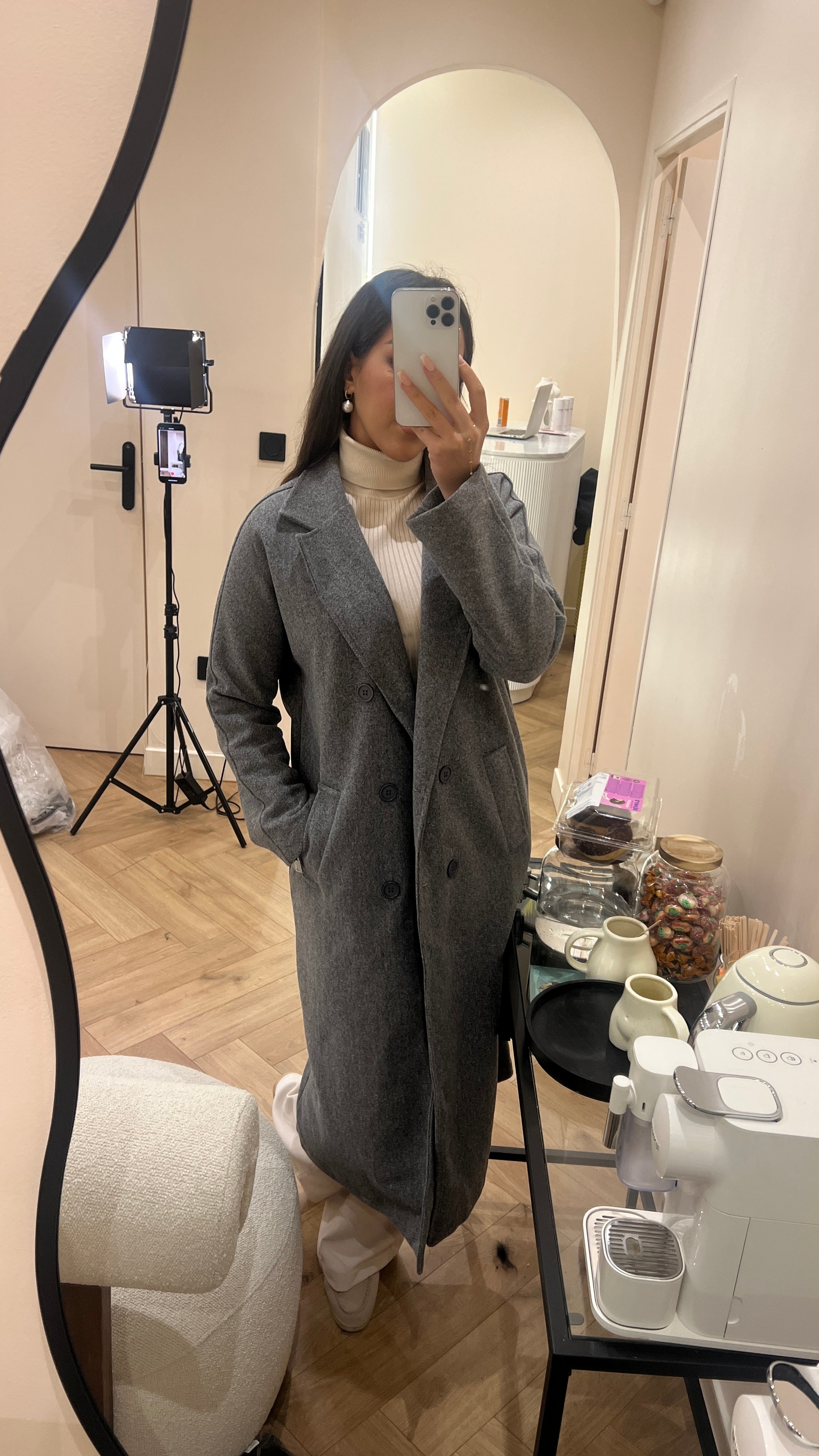 Trench Gris - Taille M