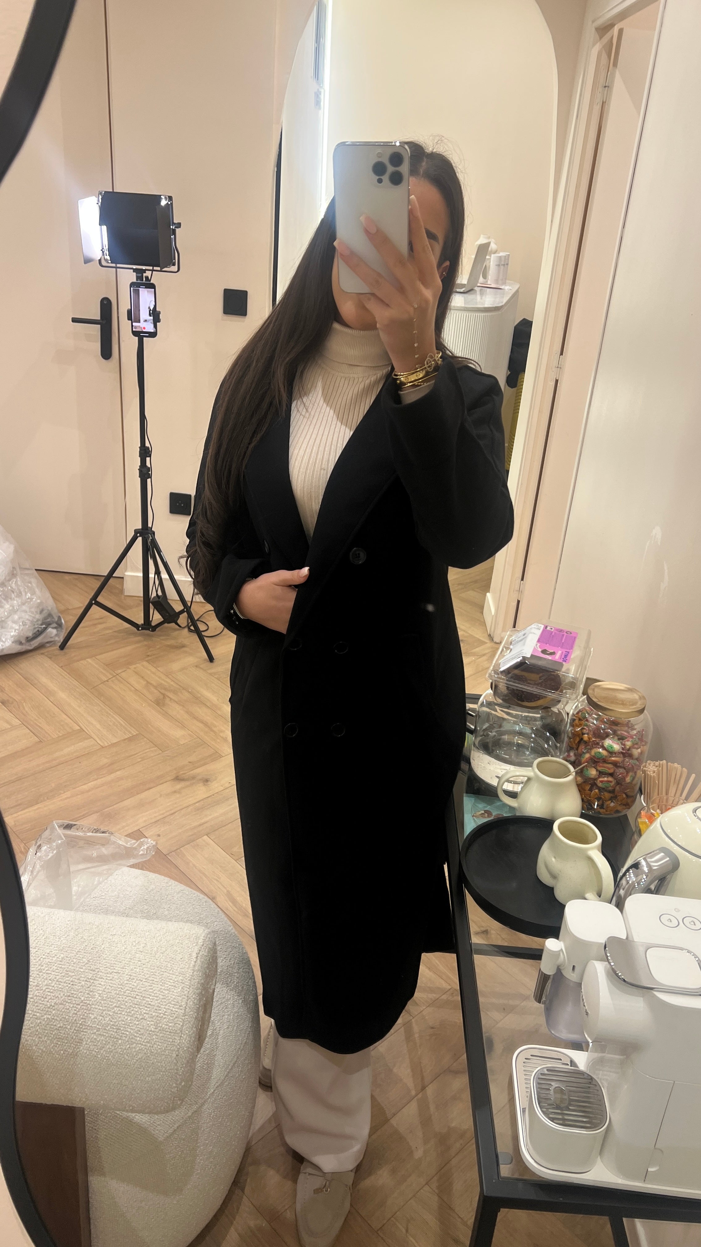 Trench noir - Taille M