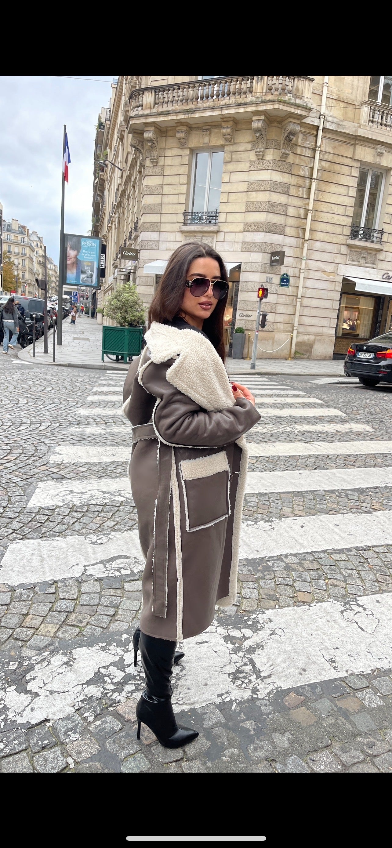 Manteau Taupe - Taille M