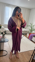 Caftan Marocain léger - Mauve