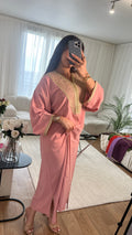 Caftan Marocain léger - Rose