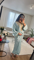 Caftan Marocain léger - Baby blue