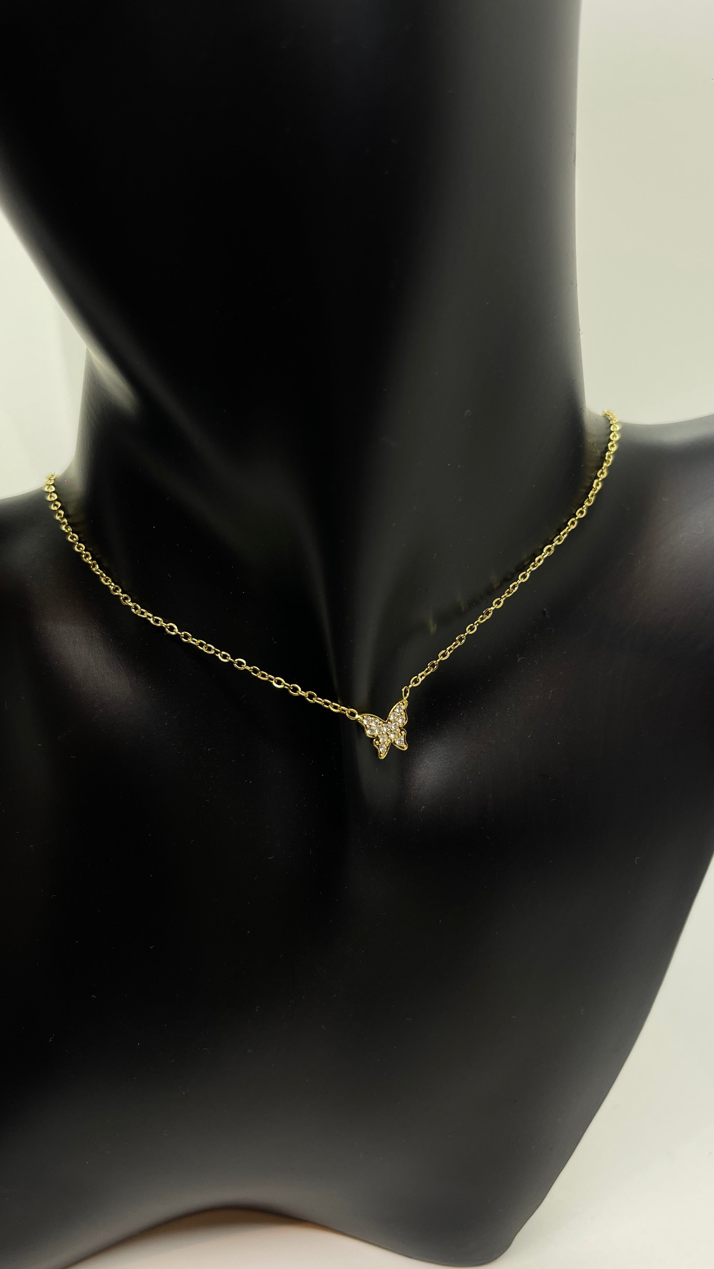 Collier papillon