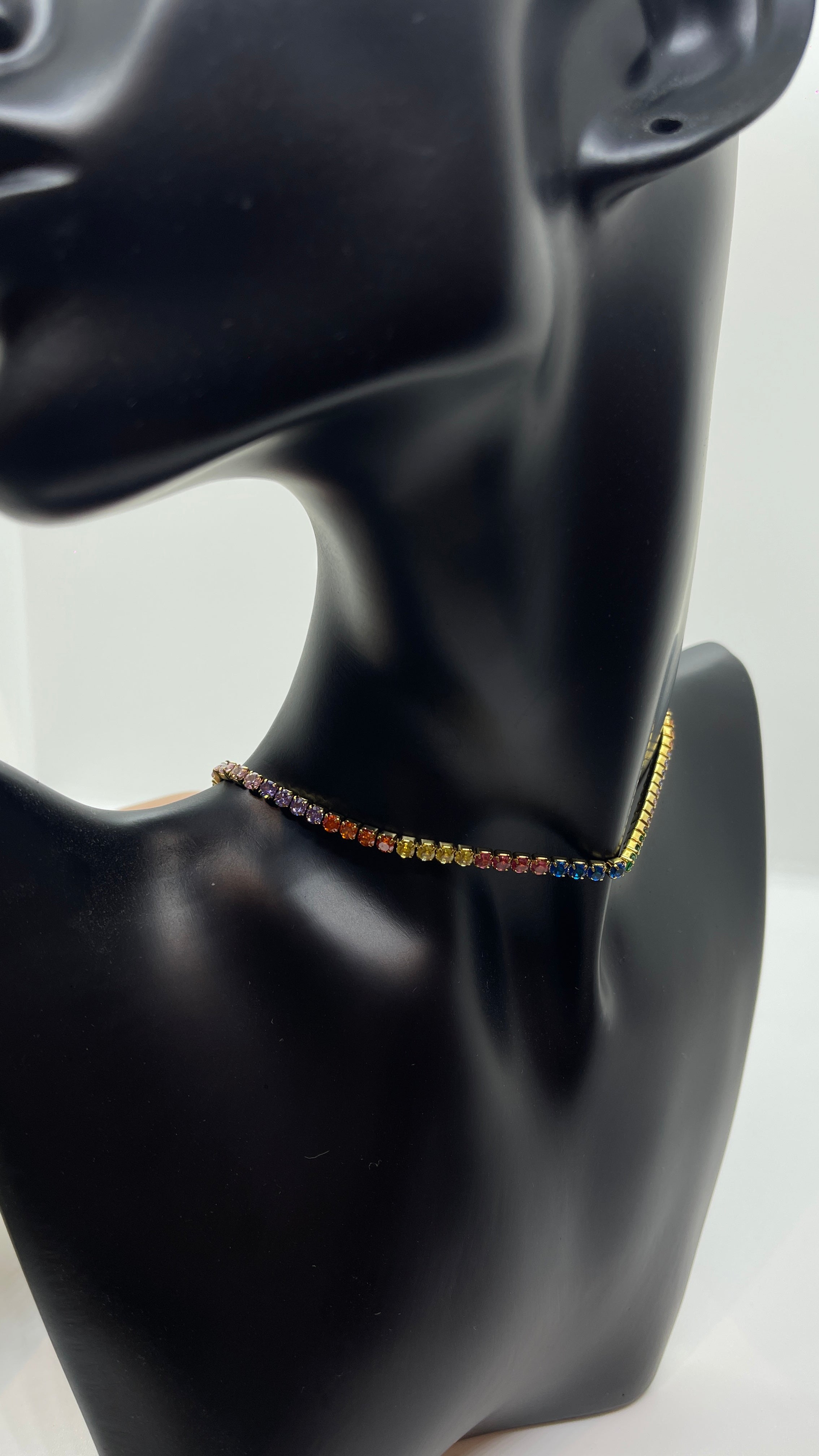 Choker arc en ciel
