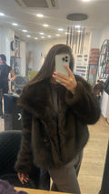 Fausse fourrure - MARRON Bear (Taille unique)