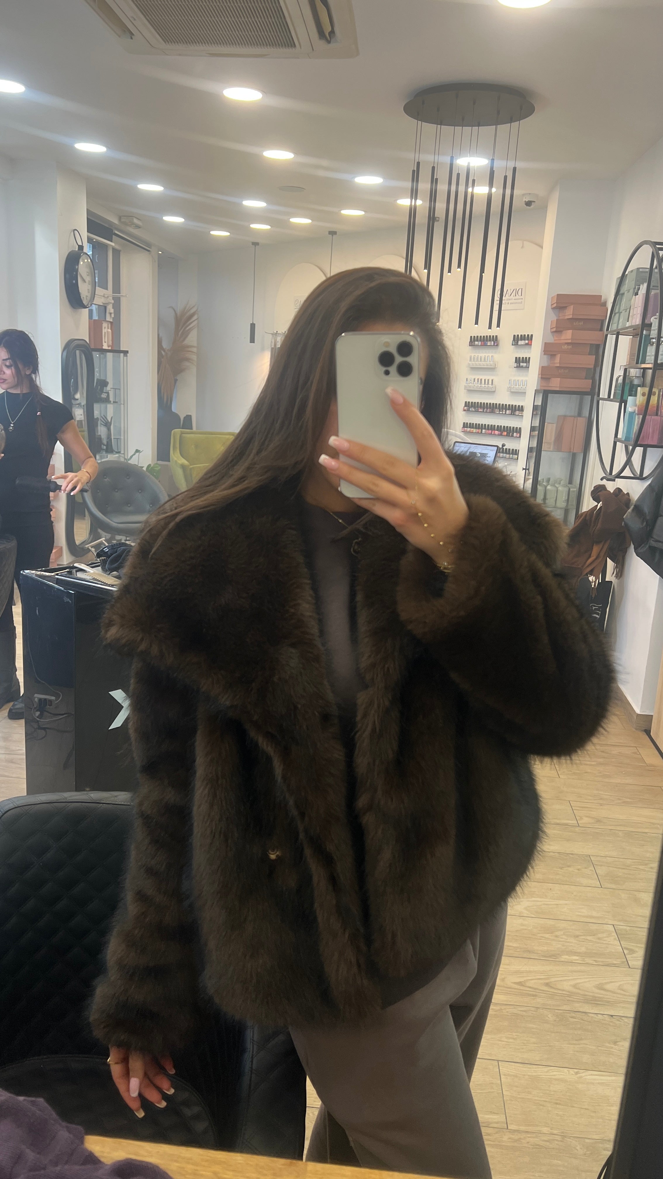 Fausse fourrure - MARRON Bear (Taille unique)