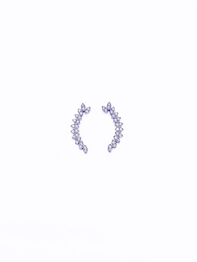 Ear cuffs - Blanc & Argent